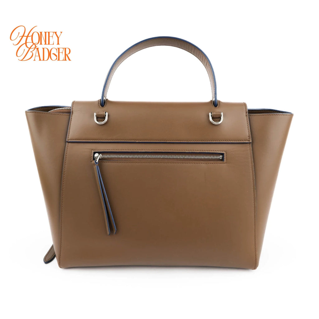 Celine Belt Bag Mini Smooth Leather Brown Rank A
