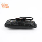 Fendi Baguette Mini Black Leather Rank A