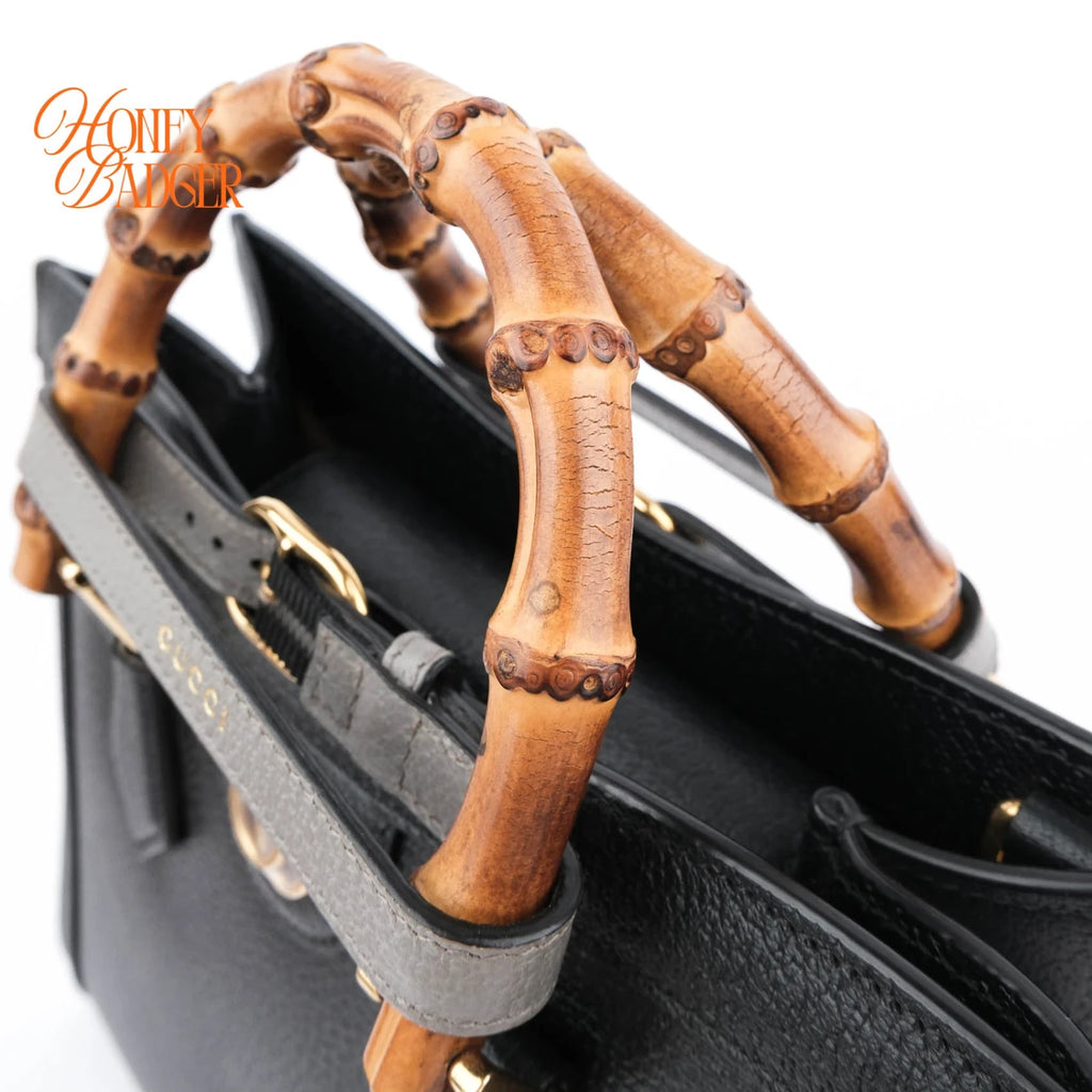 Gucci Diana Small Leather Black Rank S