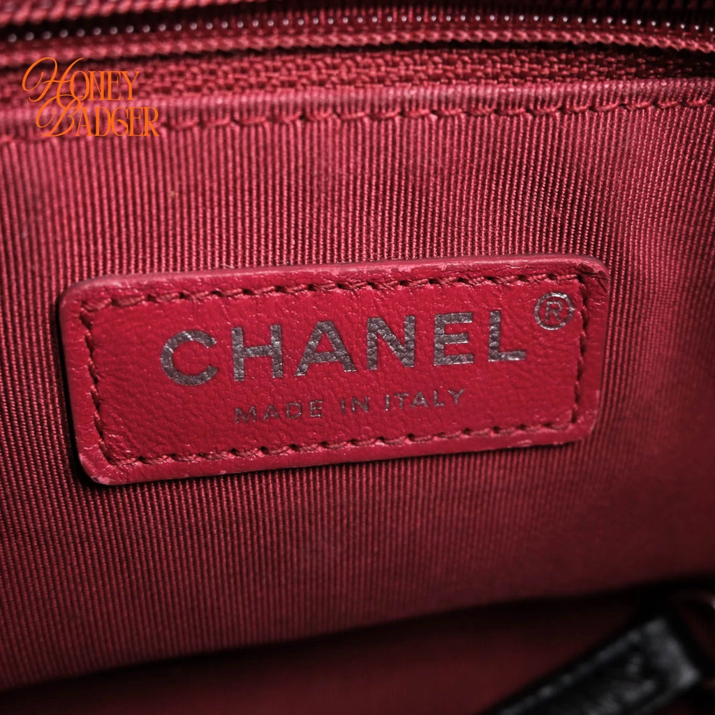 Chanel Gabrielle Hobo Small Navy Tweed Grade A
