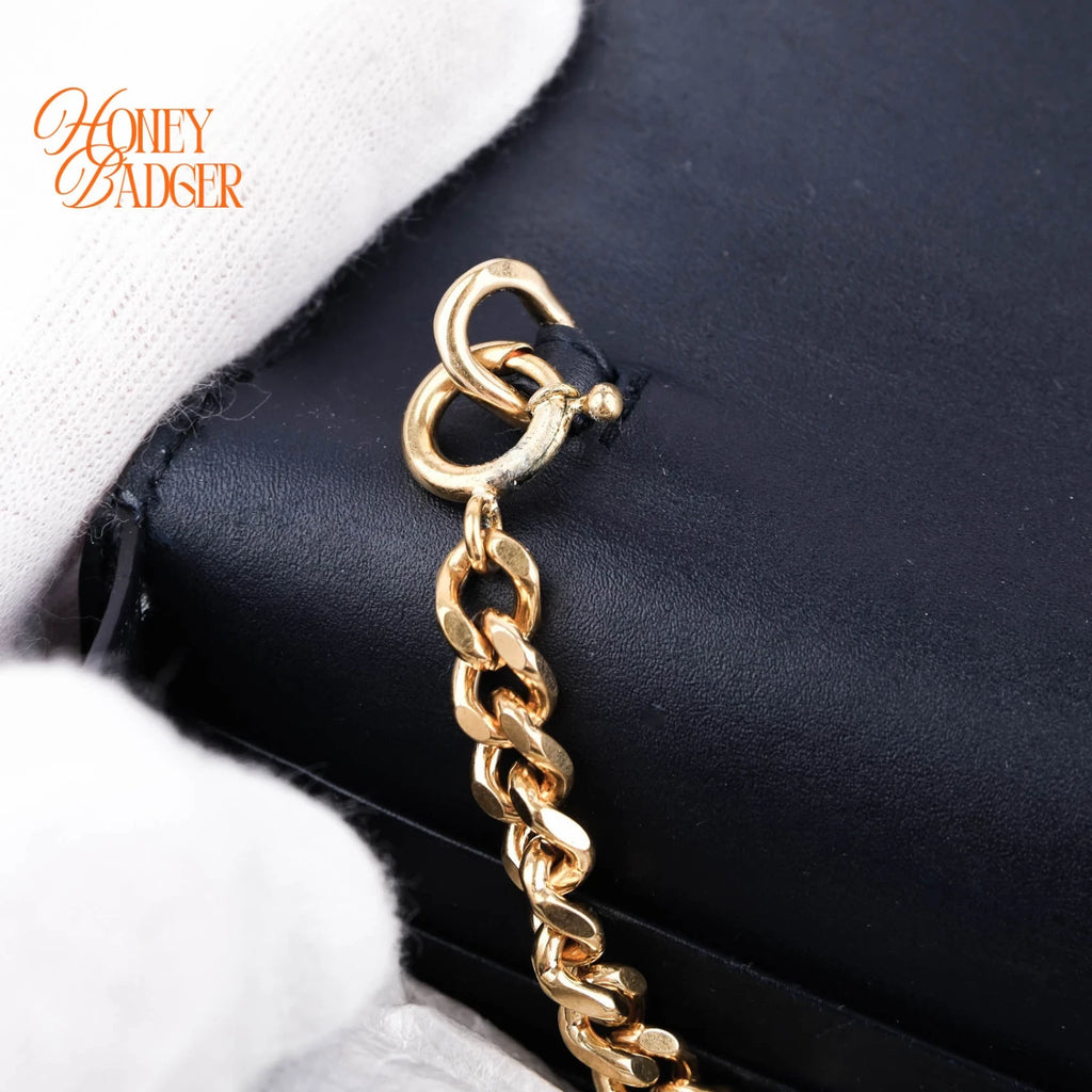 Saint Laurent Kate Small Smooth Leather Navy Rank A