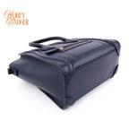 Celine Luggage Nano Leather Navy Rank A