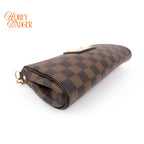 Louis Vuitton Eva Pochette Damier Ebene Brown