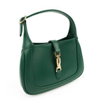 Gucci Jackie 1961 Mini Leather Emerald Green Gold Hardware Rank S