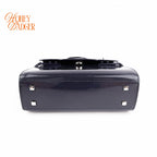 Delvaux Tempete Mini Blue Patent 2-Way Rank A