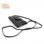 Fendi Baguette Mini Black Leather Rank A