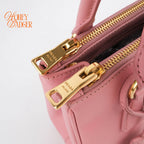 Prada Galleria Small Sakura Pink Saffiano Leather 2Way Bag Rank A