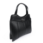 Gucci Petit GG Large Black Leather 2Way Handbag 745918 Rank A