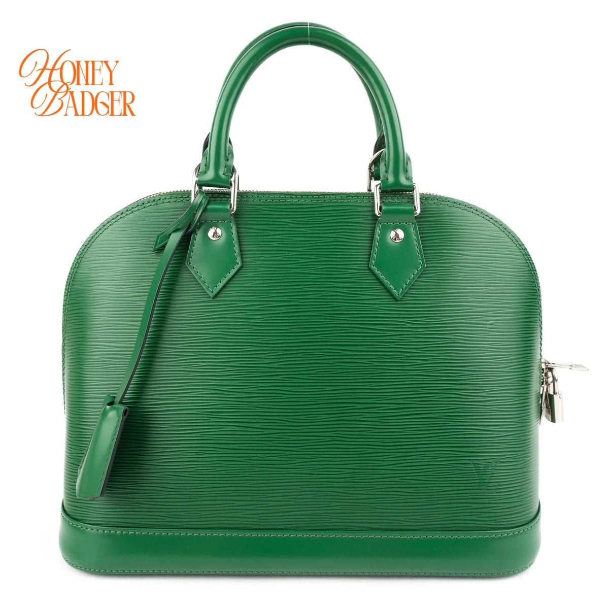 Louis Vuitton Alma PM Epi Leather Menthe Green Silver Hardware Rank A