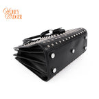 Saint Laurent Sac de Jour Nano Studded Black Leather 2Way Bag M1763 Rank A