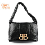Balenciaga Monaco Leather Black Rank S