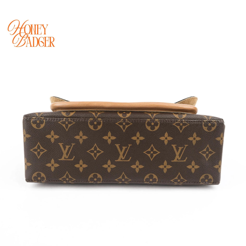 Louis Vuitton Marignan Monogram Sesame Gold Hardware Rank AB