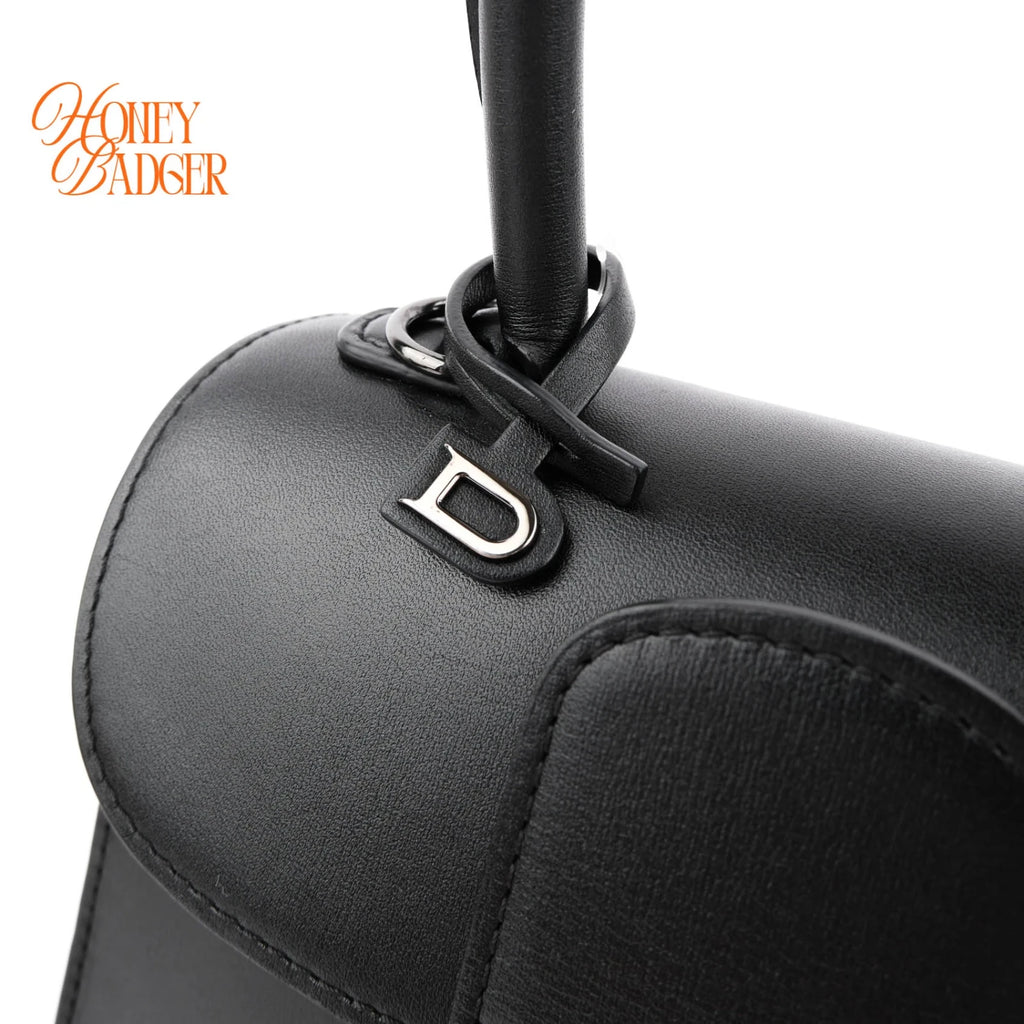 Delvaux Brillant Mini Smooth Leather Black Rank A