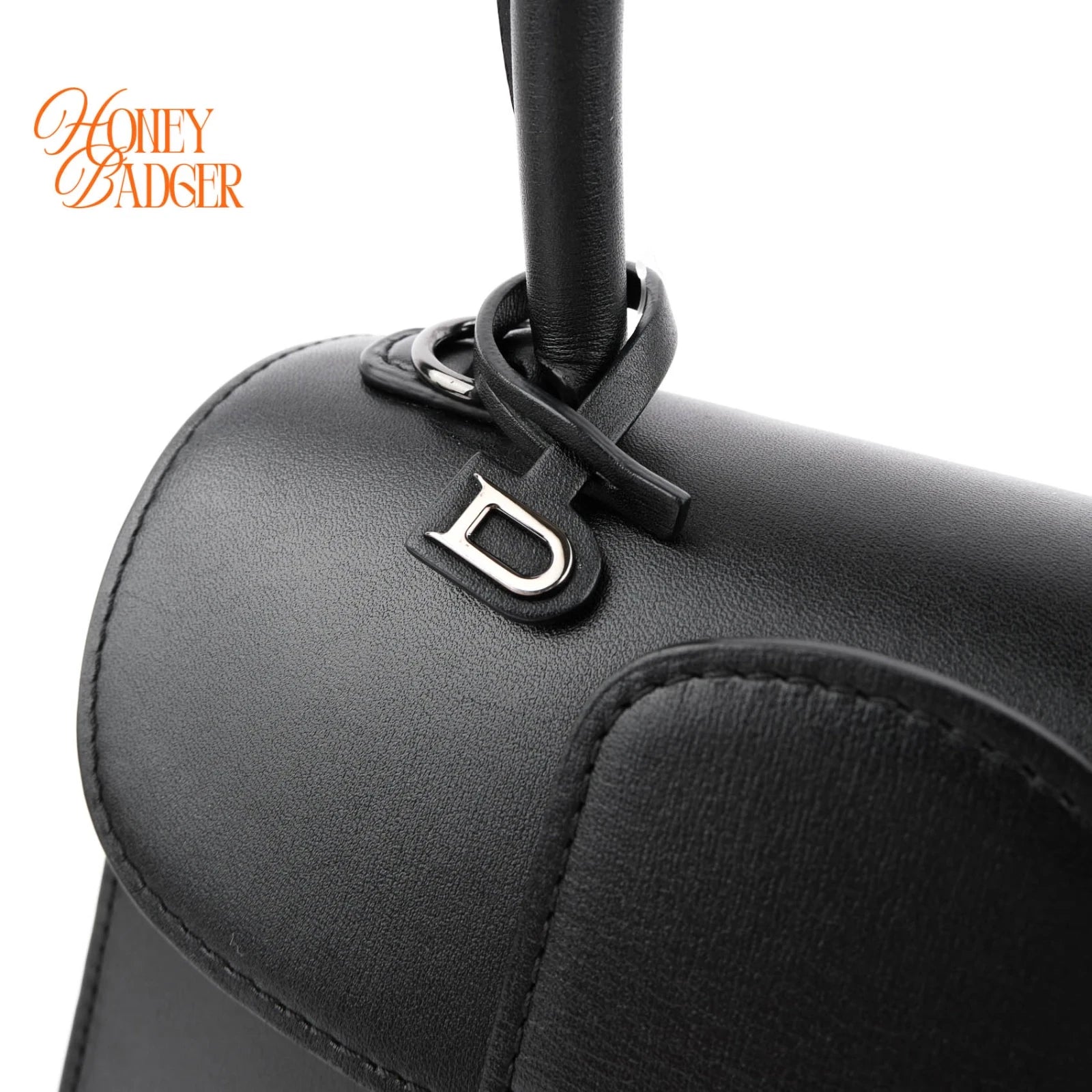 Delvaux Brillant Mini Smooth Leather Black Rank A