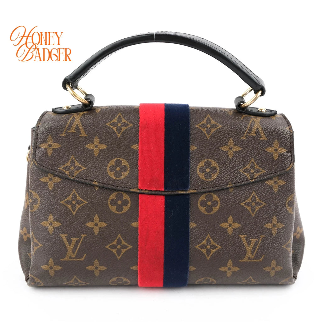 Louis Vuitton Georges BB Monogram Marine Cerise Gold Hardware Rank A