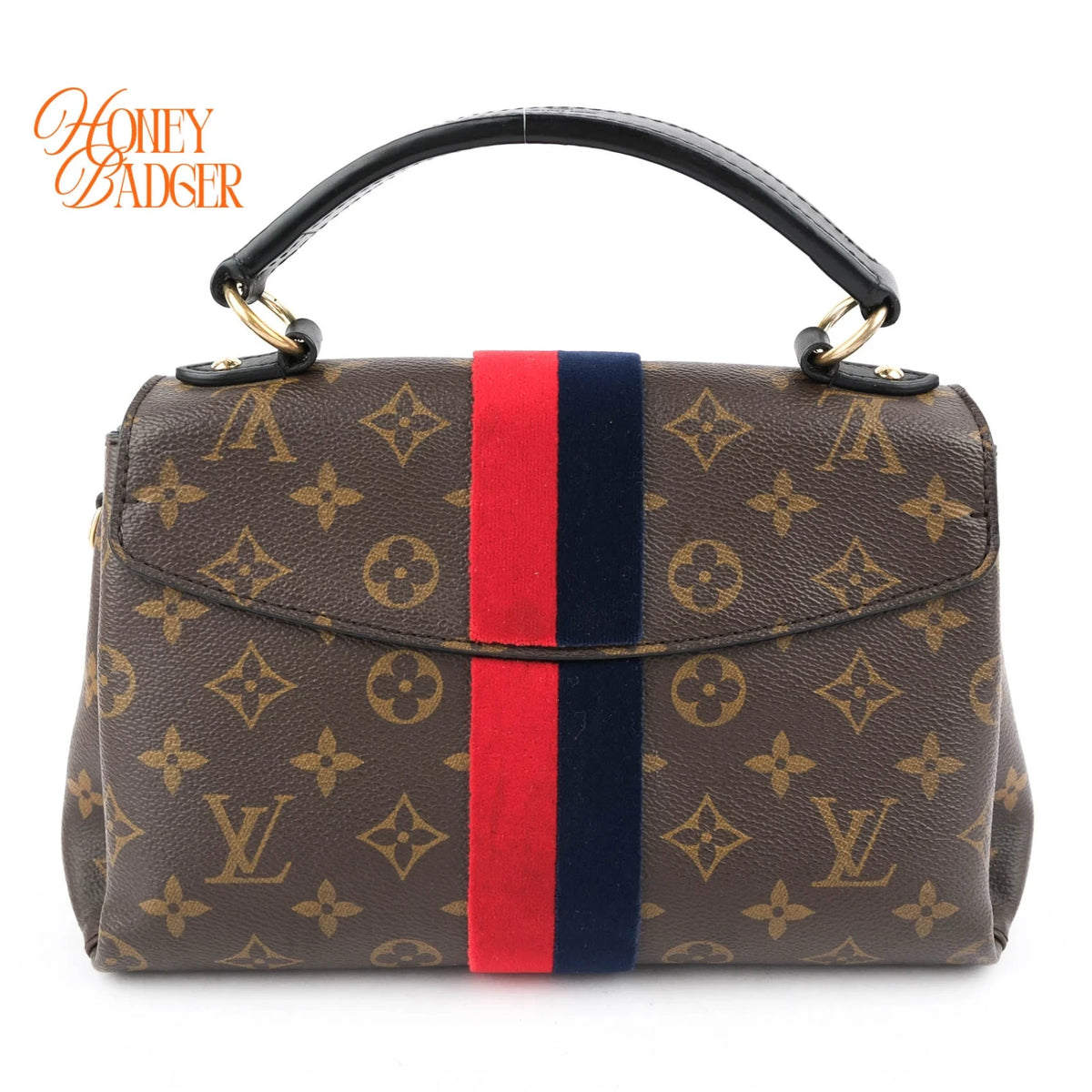 Louis Vuitton Georges BB Monogram Marine Cerise Gold Hardware Rank A