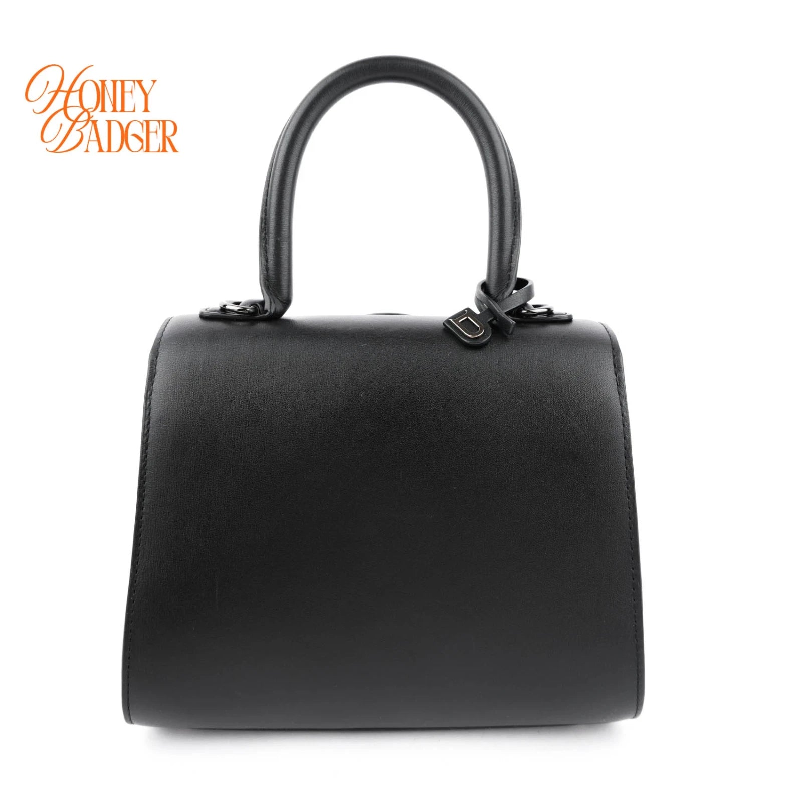 Delvaux Brillant Mini Smooth Leather Black Rank A