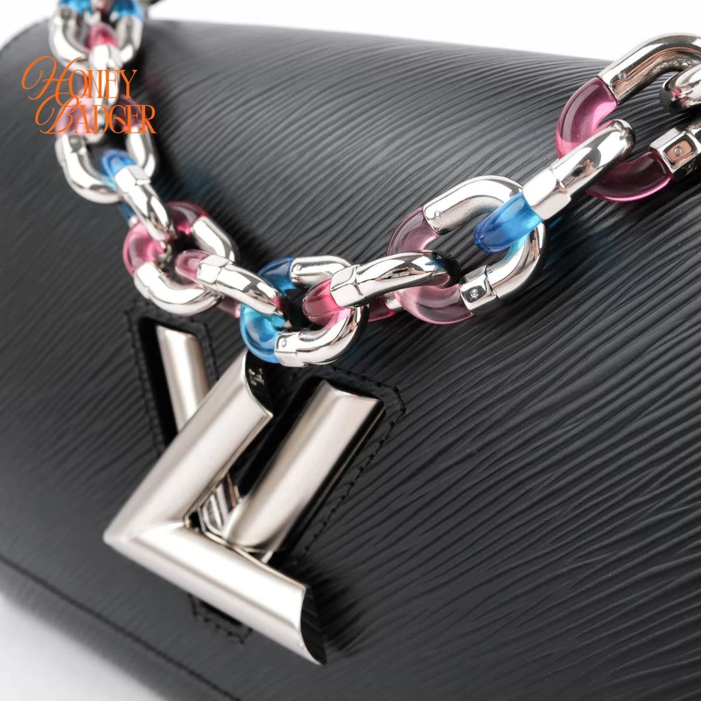 Louis Vuitton Twist MM Epi Leather Black Rank A