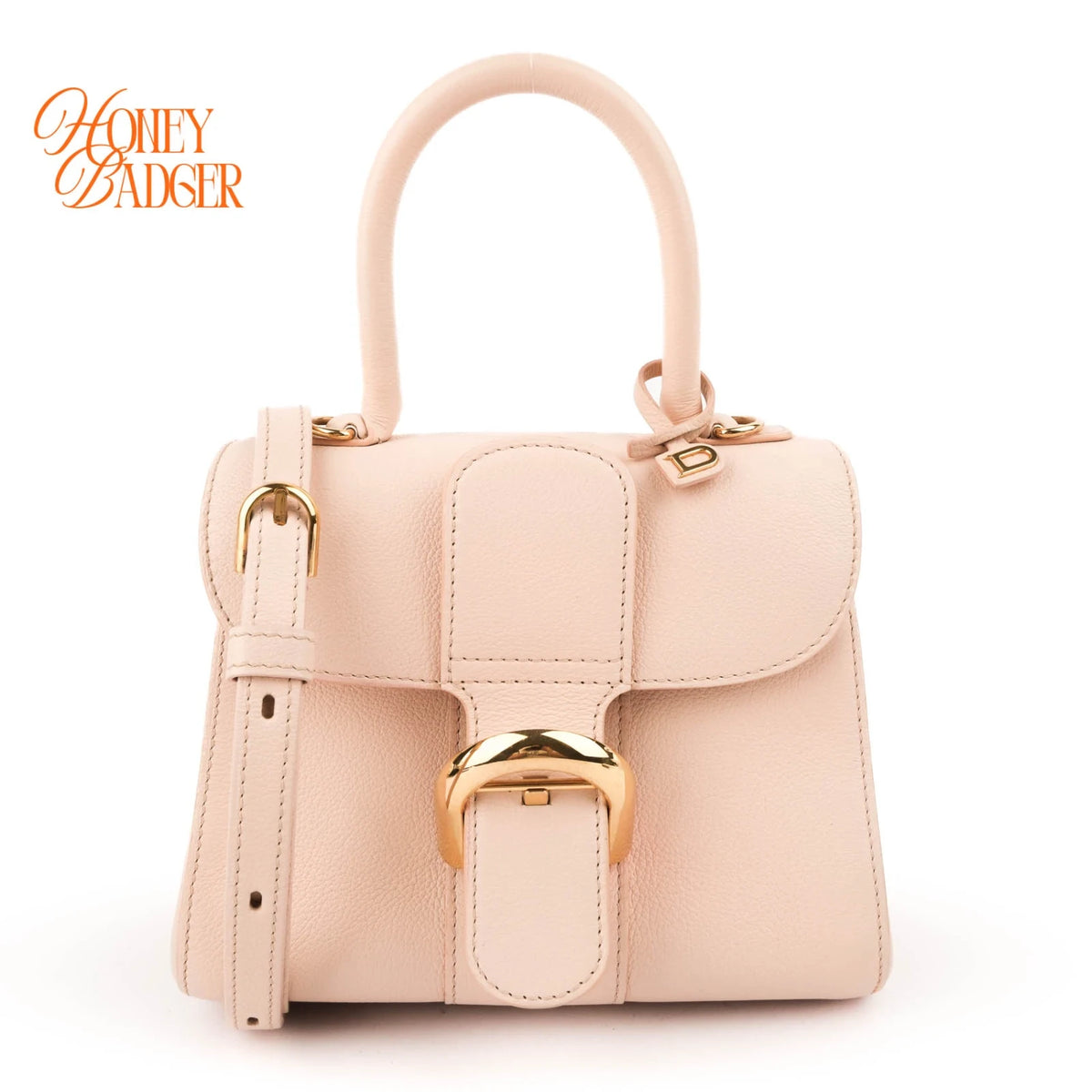 Delvaux Brillant Mini Rodéo Calf Pale Pink Gold Hardware Rank A