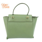 Celine Belt Bag Nano Grained Calfskin Sage Green Gold Hardware Rank A