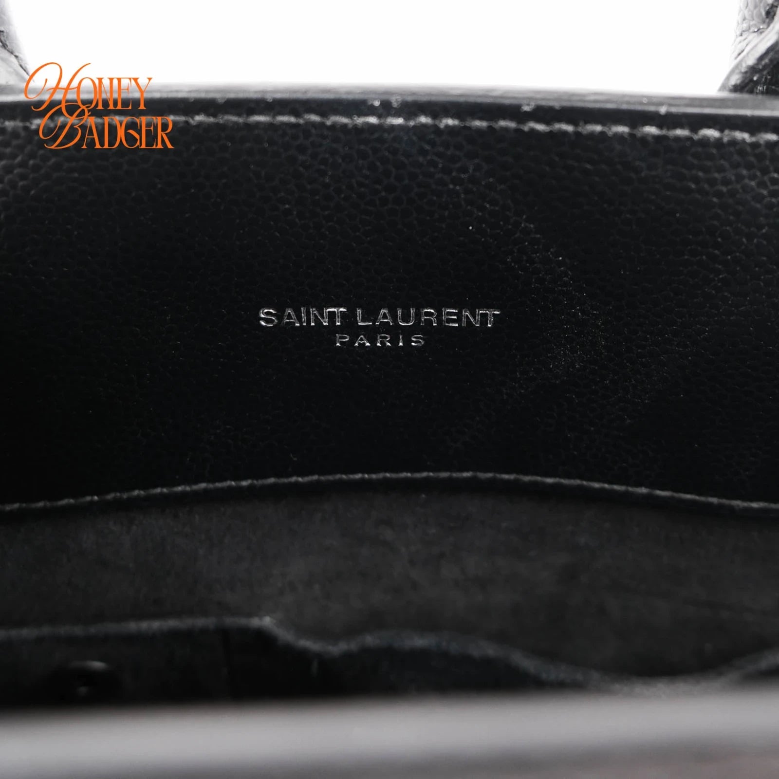 Saint Laurent Sac de Jour Nano Studded Leather Black Rank A
