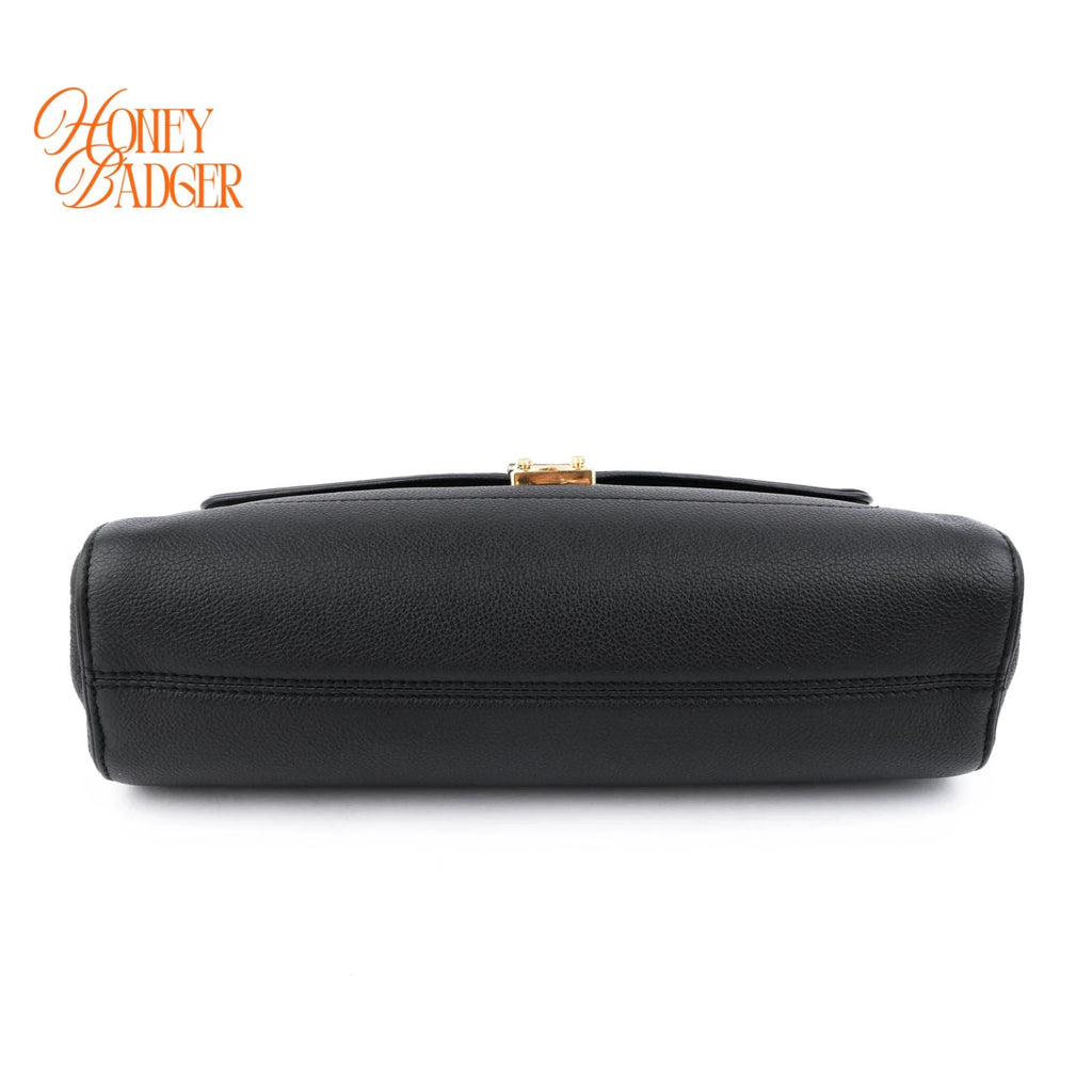Louis Vuitton Saint-Germain MM Monogram Empreinte Noir Gold Hardware Rank A
