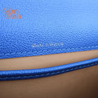 Delvaux Brillant Mini Satin Electric Calfskin 2Way Handbag Shoulder Bag Rank AB