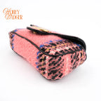 Gucci GG Marmont Mini Tweed Multicolor Chain Bag G3461 Rank A