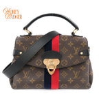 Louis Vuitton Georges BB Monogram Marine Cerise Gold Hardware Rank A