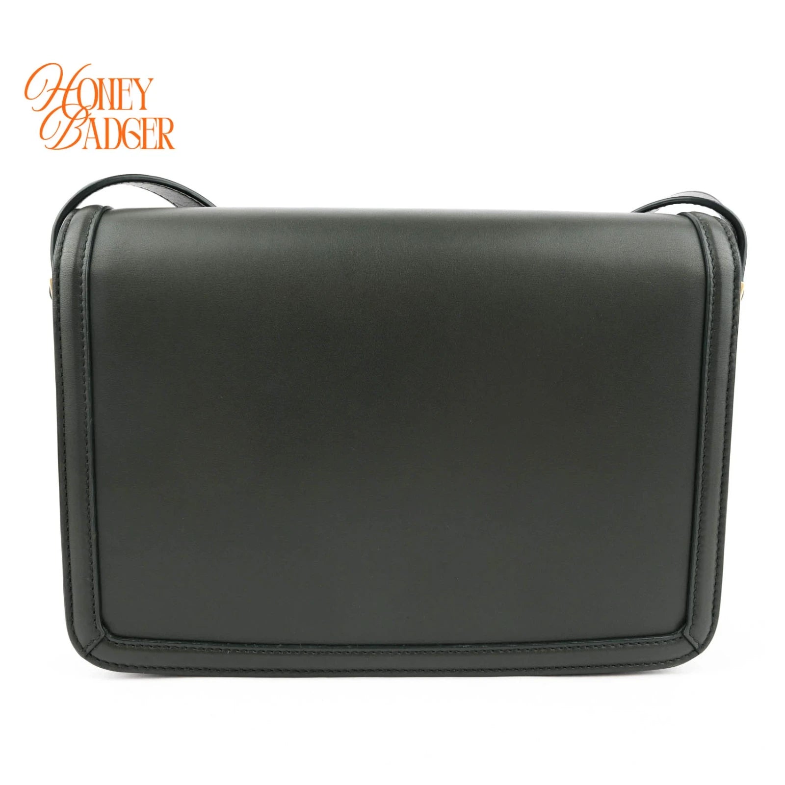 Saint Laurent Solferino Leather Green Rank A