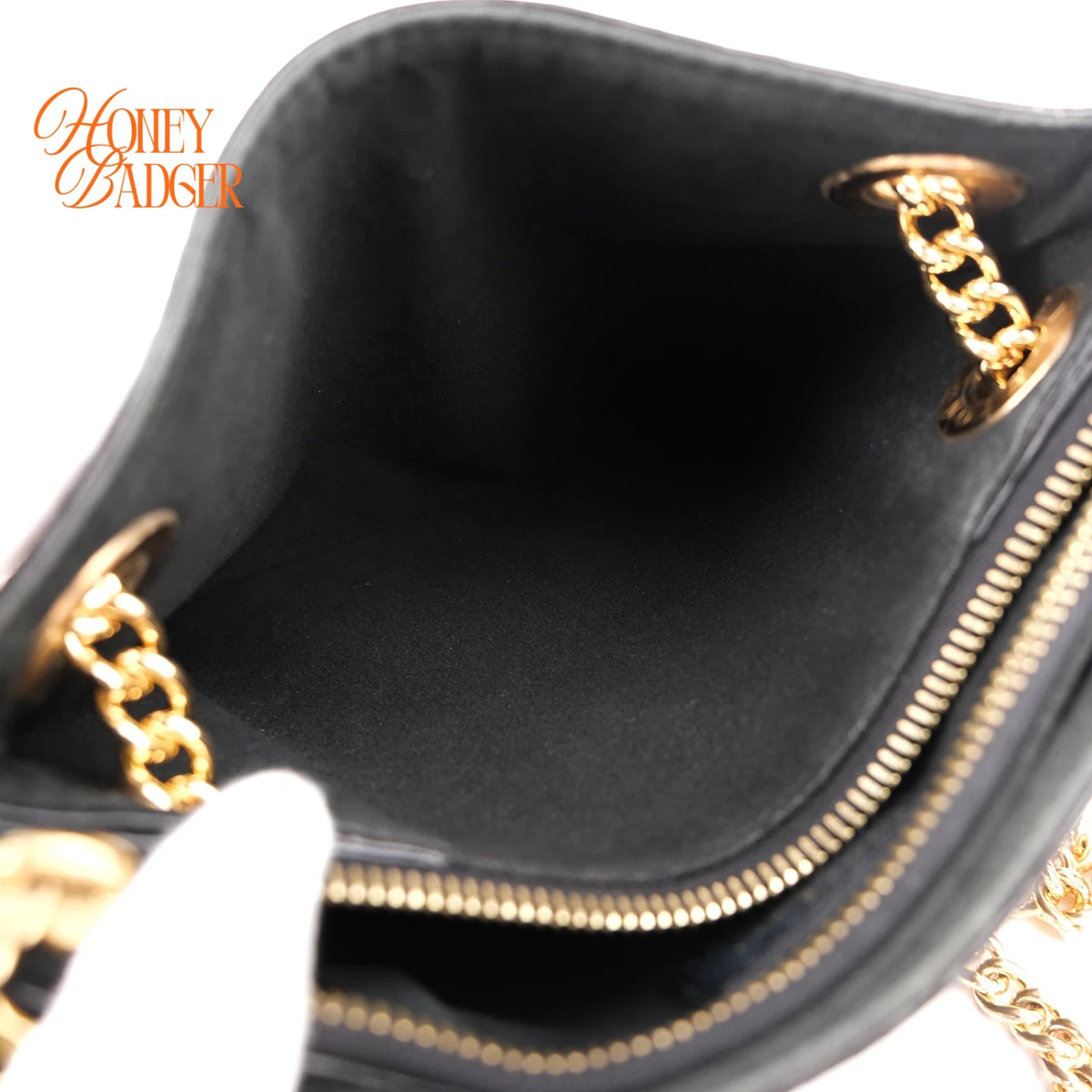 Louis Vuitton Surene Monogram Canvas/Black Leather Rank A