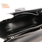 Gucci Bamboo 1947 Small Black Leather 2-Way Bag Rank AB