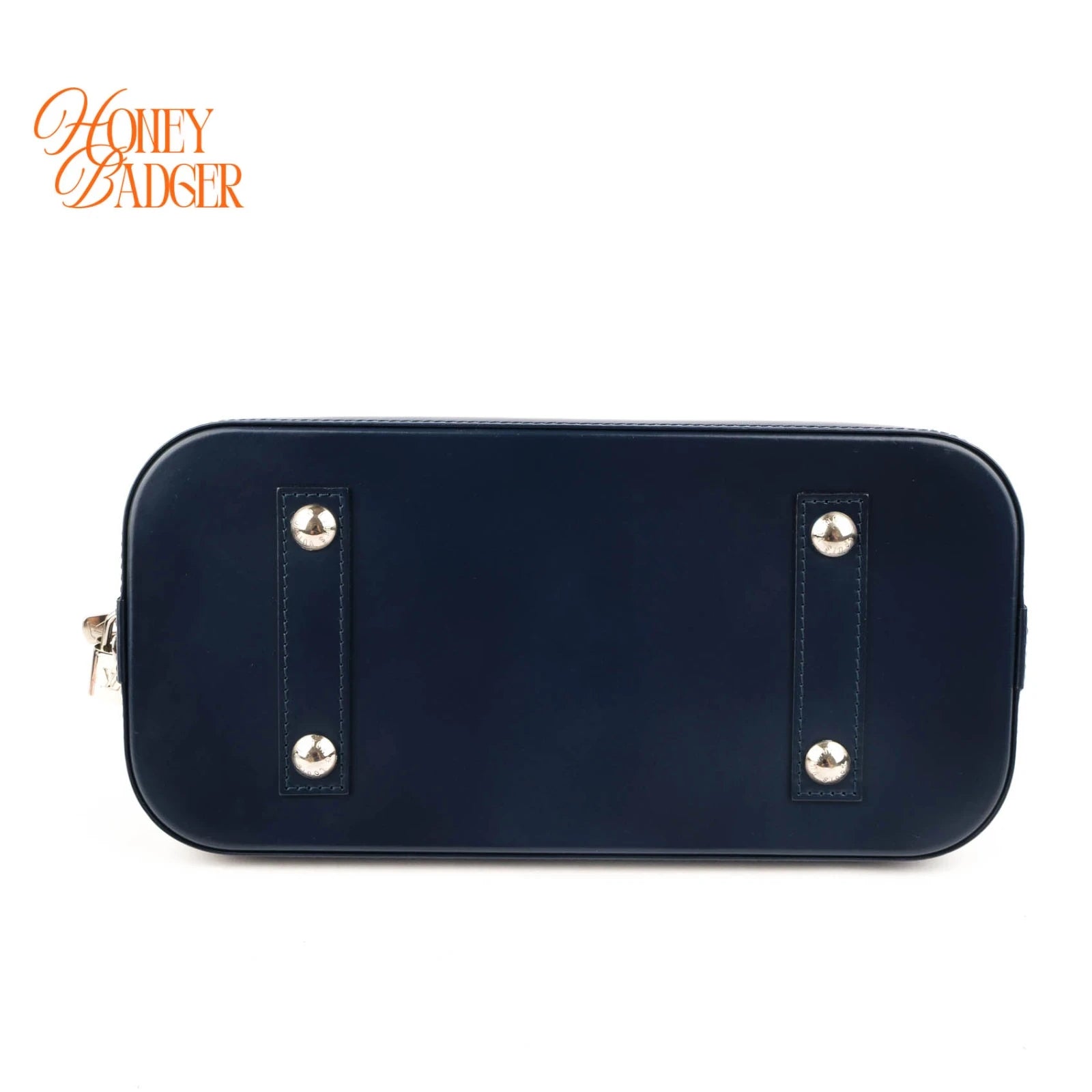 Louis Vuitton Alma PM Epi Leather Navy Silver Hardware Rank A
