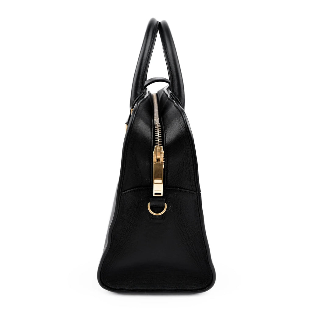 Saint Laurent Cabas Y Baby Smooth Leather Black Rank A