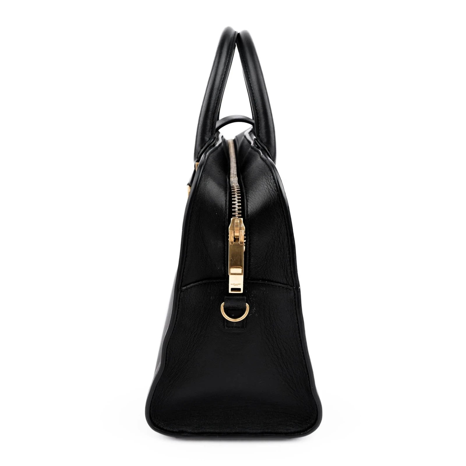Saint Laurent Cabas Y Baby Smooth Leather Black Rank A