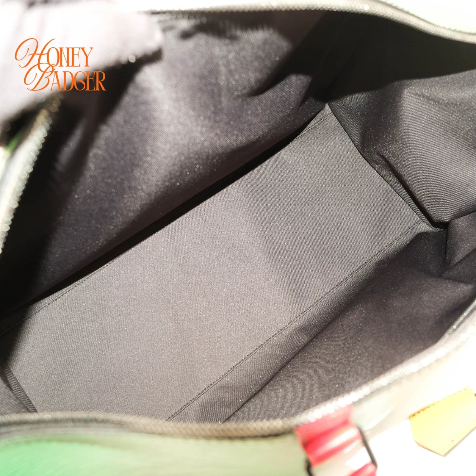 Louis Vuitton Keepall Bandoulière Wavy 50 Epi Leather Colorblock Multicolor Black Hardware Rank A
