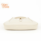 Gucci Jackie 1961 Medium Leather White Gold Hardware Rank S
