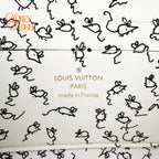 Louis Vuitton Twist Chain Wallet Catogram Monogram Black Rank A