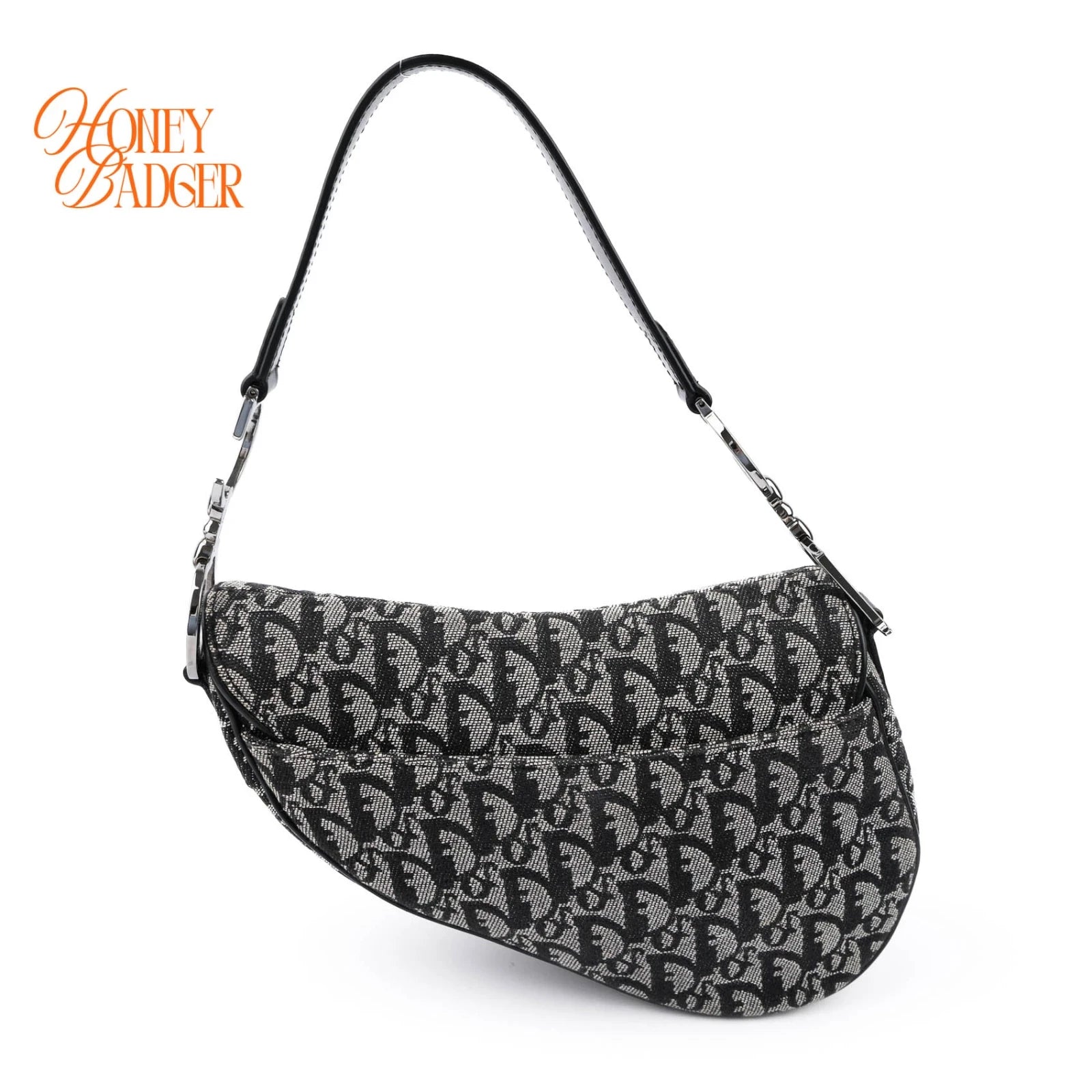 Dior Saddle Bag Oblique Black