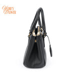 Prada Galleria Mini Saffiano Leather 2WAY Bag Black Nero