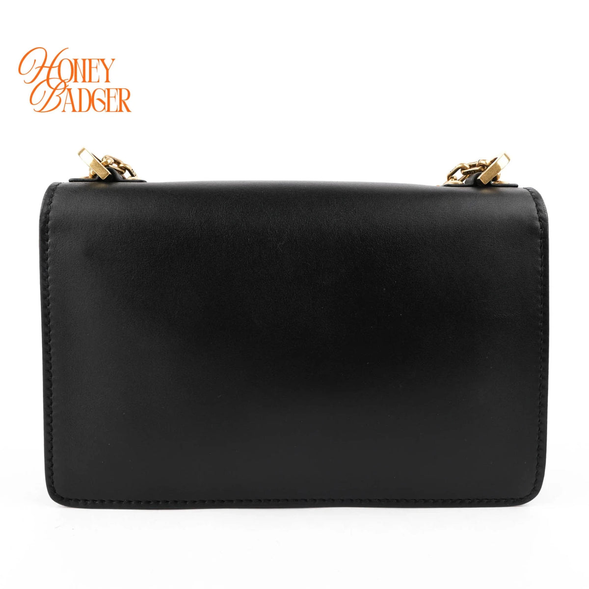 Dior J’Adior Medium Flap Bag Black Calfskin Gold Hardware Rank A