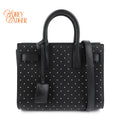 Saint Laurent Sac de Jour Nano Studs Black 2Way Handbag T3474 Rank A