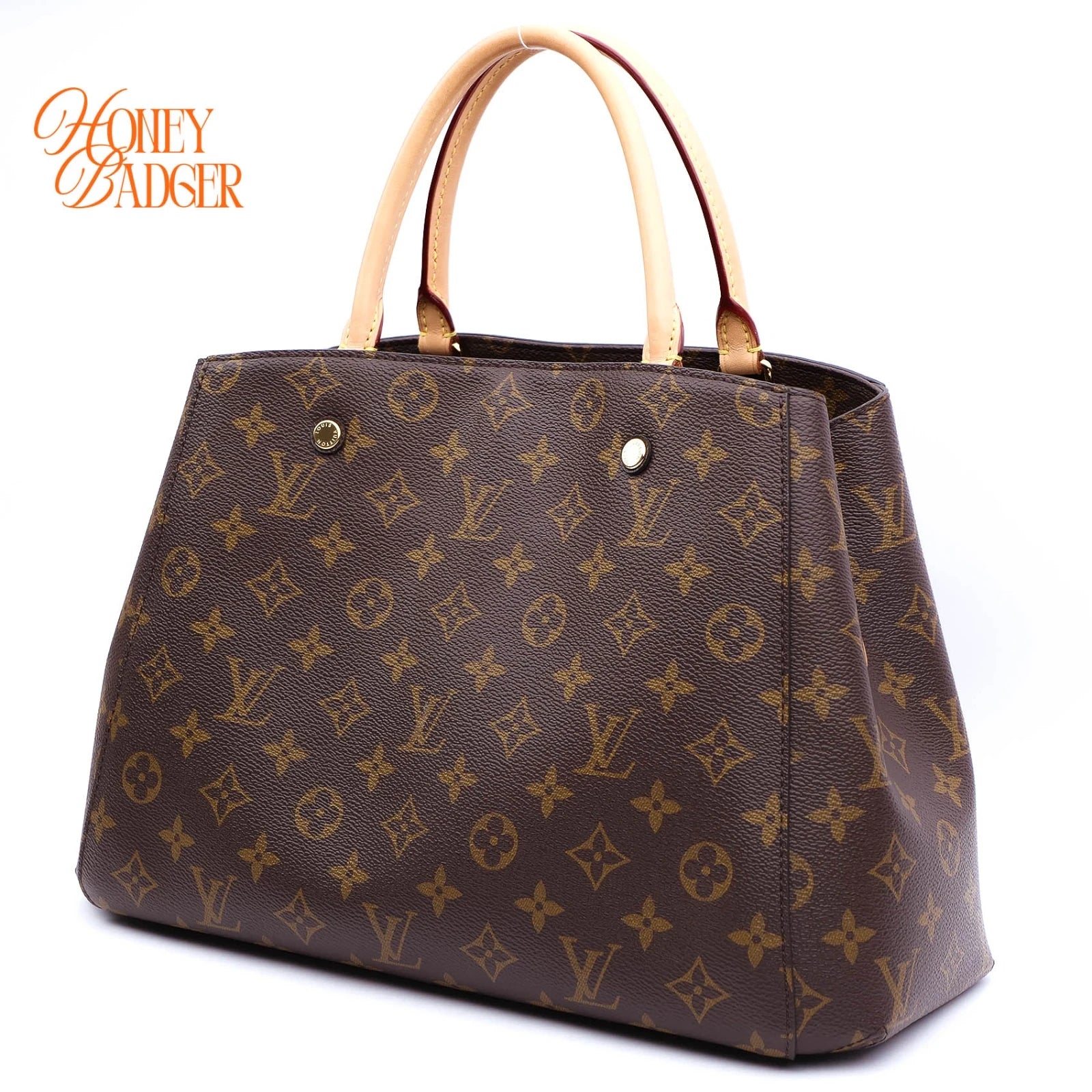 Louis Vuitton Montaigne MM Monogram Canvas Brown Rank A
