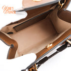 Gucci Diana Mini Leather Brown Rank S