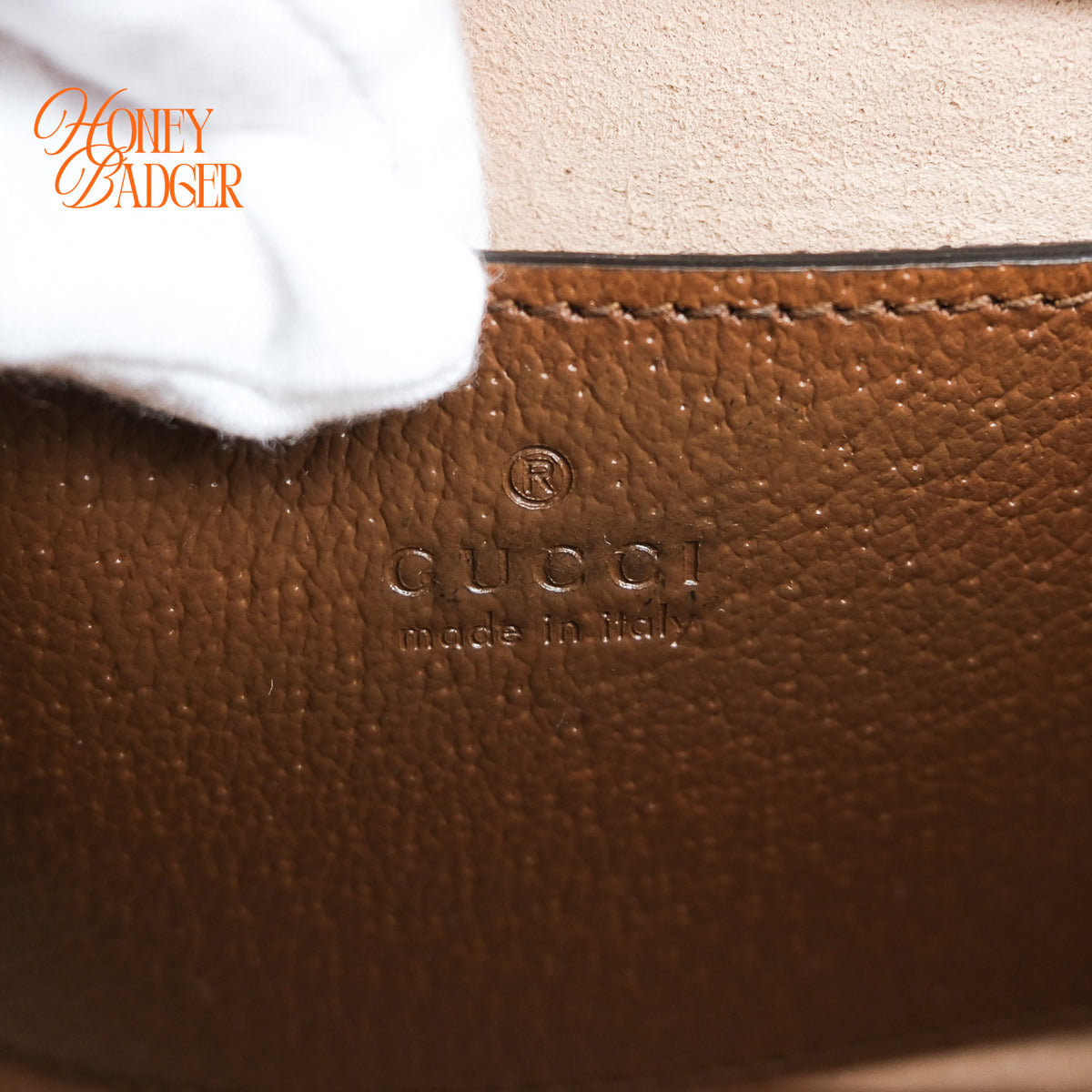 Gucci Diana Mini Leather Brown Rank S