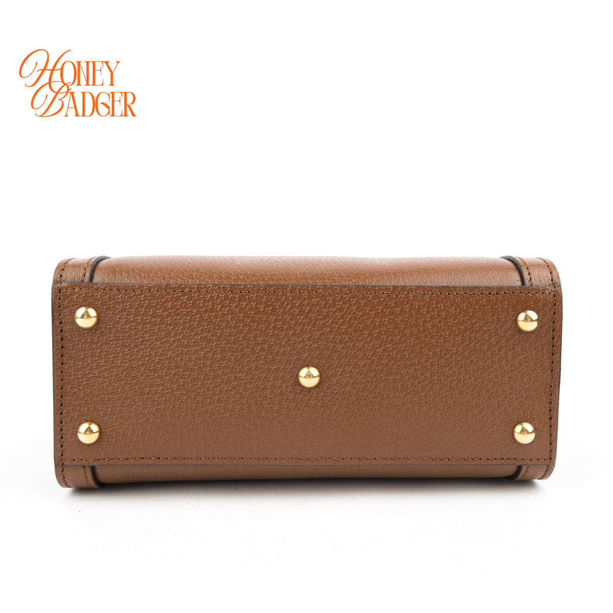 Gucci Diana Mini Leather Brown Rank S