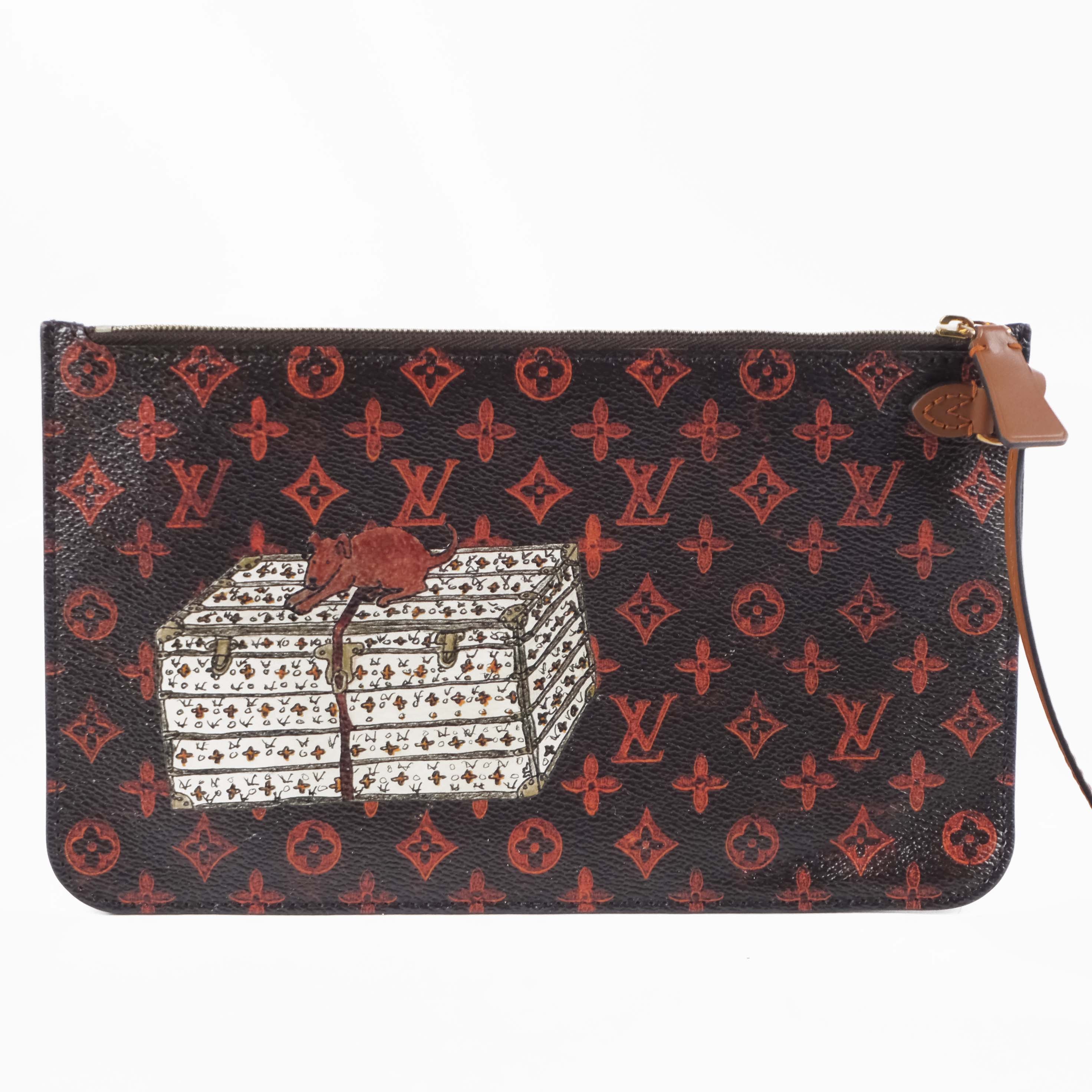 Louis Vuitton City Steamer XXL Catgram Monogram Tote Bag - M44433 Limited Edition Travel Bag(Includes Matching Pouch)