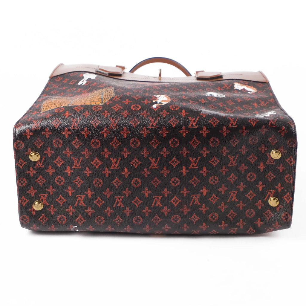 Louis Vuitton City Steamer XXL Catgram Monogram Tote Bag - M44433 Limited Edition Travel Bag(Includes Matching Pouch)