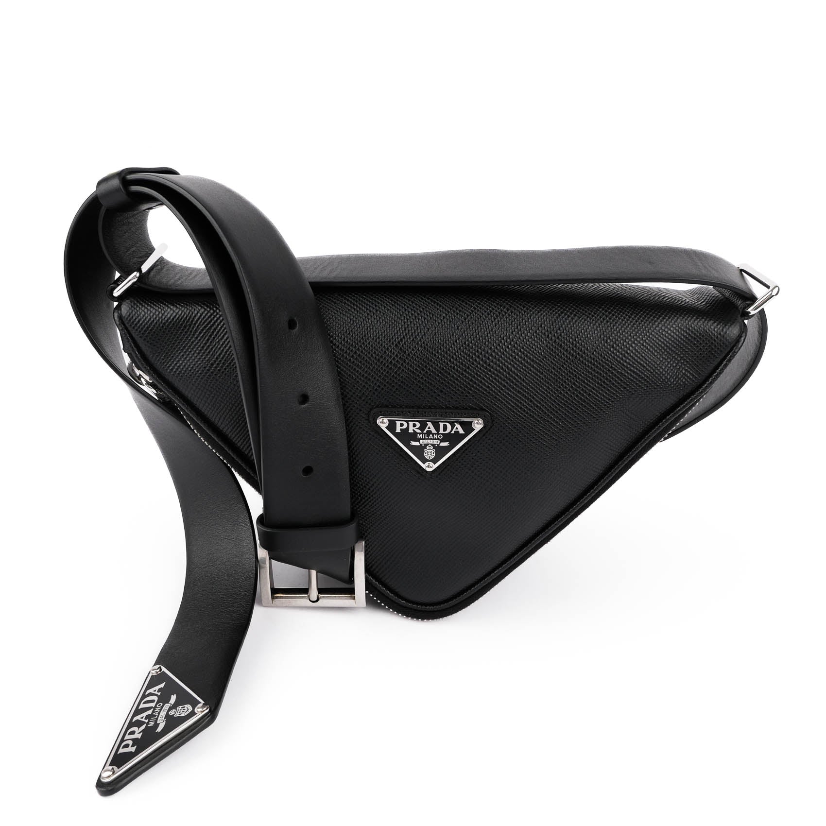 Prada Saffiano Leather Shoulder Bag