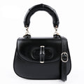Gucci Bamboo 1947 Mini Top Handle Black Bag